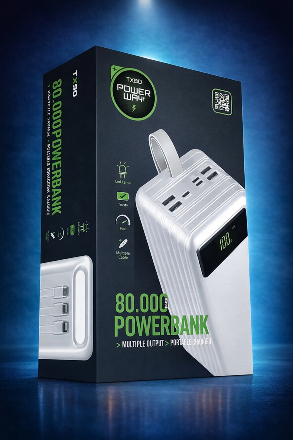 Powwerway 80.000 TX80 Beyaz